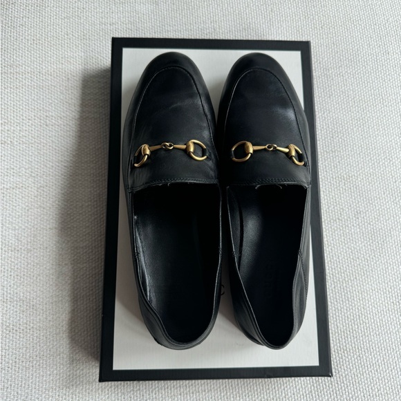 Gucci Black Leather Loafers - Picture 3 of 14